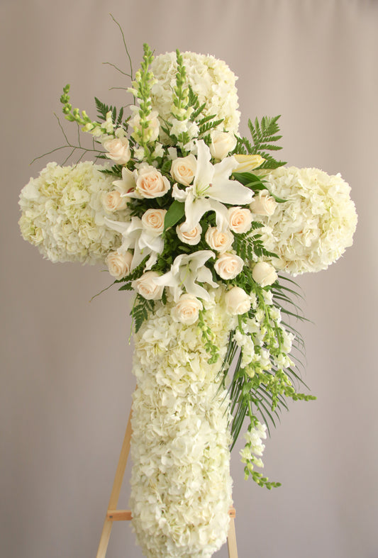 Sympathy Cross White